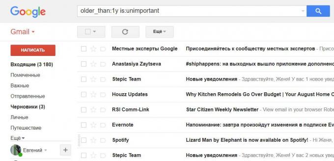 Werken met berichten in Gmail