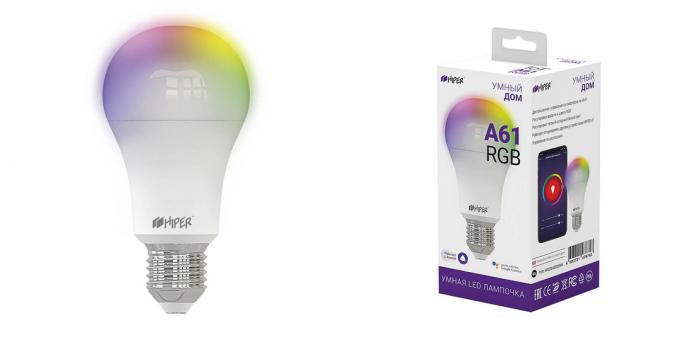 Slimme lampen: Wi-Fi Hiper IoT A61 RGB