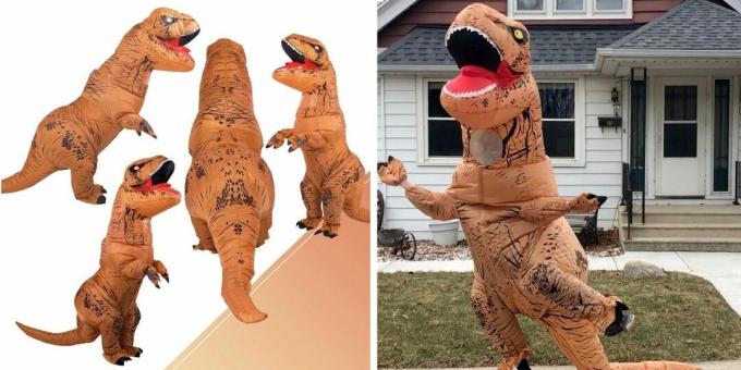 Dinosaurus kostuum