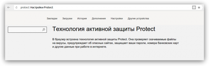 Yandex Browser Beveiliging
