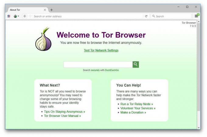 persoonlijke informatie: Tor