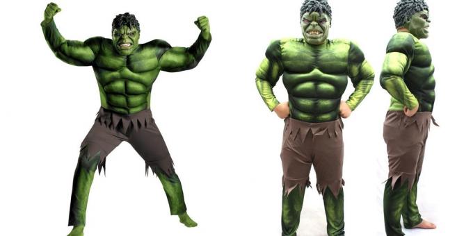 Kostuums voor Halloween: Hulk