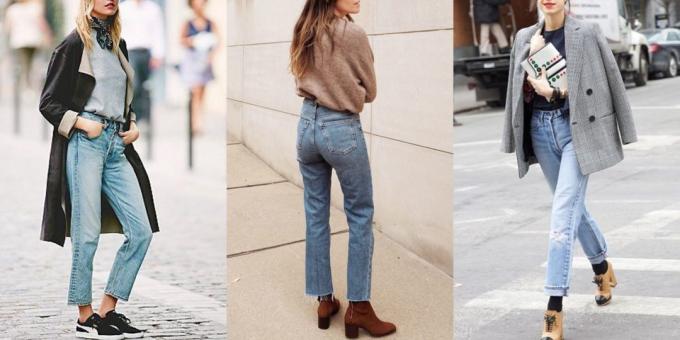 Women's bijgesneden jeans - 2019