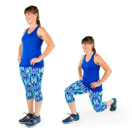 reverse lunges