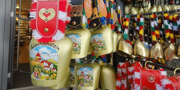 souvenirs uit Europa: Liechtenstein
