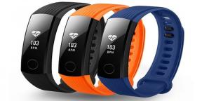 Huawei is de start van de verkoop van fitness armband Honor Band 3 in Rusland aangekondigd