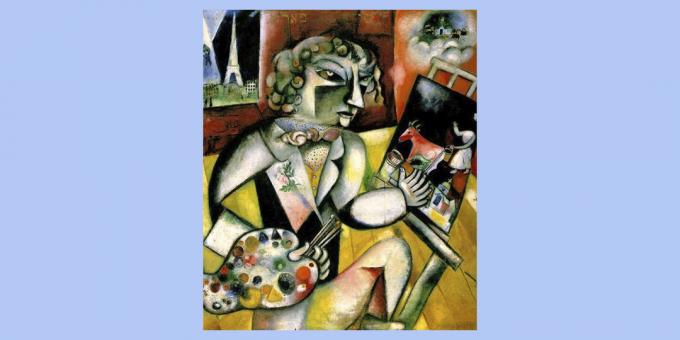 Zelfportret door Marc Chagall