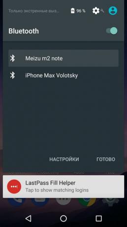 Hoe het internet verspreiden van je telefoon naar Android: Aansluiten van de Nexus 5 aan de Meizu M2 Opmerking over Bluetooth