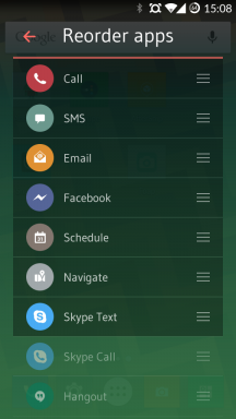 Steenvruchten voor Android integreert contacten en favoriete manieren om te communiceren op hetzelfde scherm