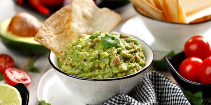 Recepten voor Blender: Guacamole