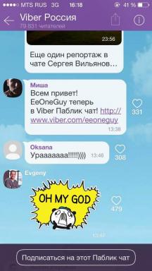 New Viber obzavolsya Public chats en verandert in een volwaardige social network