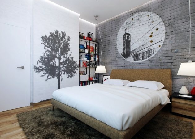 Kleine slaapkamer: Een focus op de muren